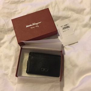 NIB Salvatore Ferragamo money clip